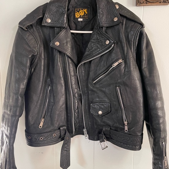 Vintage leather jacket - Picture 2 of 7